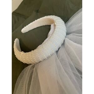 Wedding Bride Headband with Veil